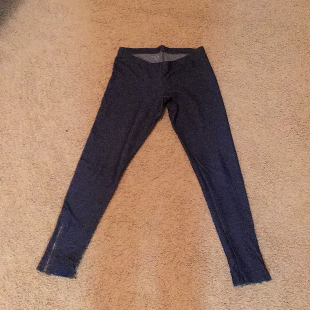 Old navy denim leggings size medium